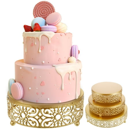 3pcs Cake Stand Lace Edge Cookies Cupcake Dessert Stand Dessert Display Round Metal for Dessert Table Wedding Birthday Anniversary Parties
3pcs Cake Stand Lace Edge Cookies Cupcake Dessert Stand Dessert Display Round Metal for Dessert Table Wedding Birthday Anniversary Parties