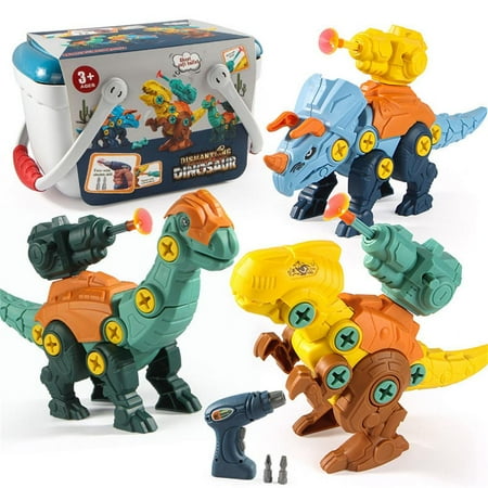Yungwalm Take Apart Dinosaur Toys Dinosaur Toy with Electric Drill Take Apart Toys with Electric Drill for Kids Learning Educational Building Construction Toys wonderful
Yungwalm Take Apart Dinosaur Toys Dinosaur Toy with Electric Drill Take Apart Toys with Electric Drill for Kids Learning Educational Building Construction Toys wonderful