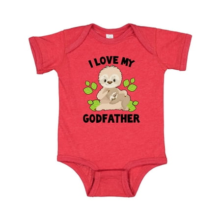 Inktastic Cute Sloth I Love My Godfather with Green Leaves Gift Baby Boy or Baby Girl Bodysuit
Inktastic Cute Sloth I Love My Godfather with Green Leaves Gift Baby Boy or Baby Girl Bodysuit