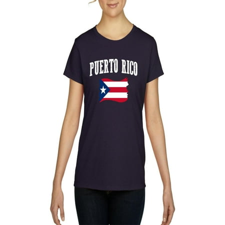 Puerto Rico Flag Women's Short Sleeve T-Shirt