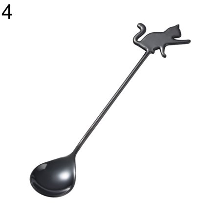Yesbay Spoon Cute Cat Fish Coffee Stirring Dessert Stainless Steel Milk Tea Spoon Flatware
Yesbay Spoon Cute Cat Fish Coffee Stirring Dessert Stainless Steel Milk Tea Spoon Flatware