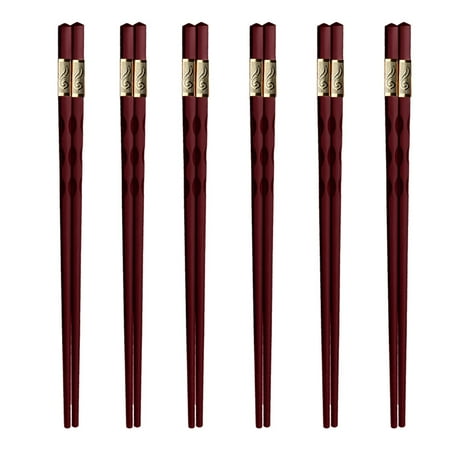 Reusable Chopsticks Dishwasher Safe Fiberglass Chopsticks Set Chopsticks for Food Non-Slip Easy to Use Dark red
Reusable Chopsticks Dishwasher Safe Fiberglass Chopsticks Set Chopsticks for Food Non-Slip Easy to Use Dark red