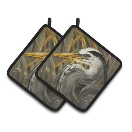 Carolines Treasures JMK1229PTHD Blue Heron Pair of Pot Holders 7.5HX7.5W multicolor
Carolines Treasures JMK1229PTHD Blue Heron Pair of Pot Holders 7.5HX7.5W multicolor