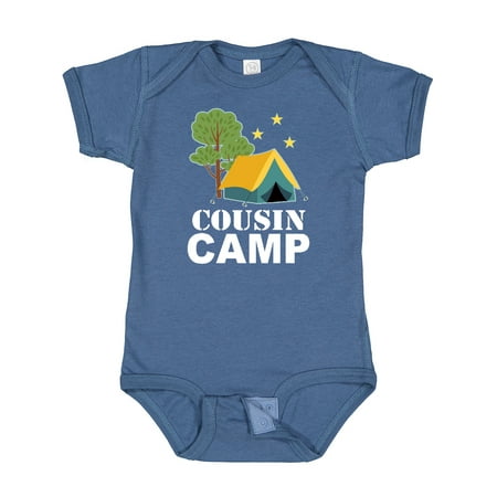 Inktastic Cousin Camp Apparel Camping Gift Baby Boy or Baby Girl Bodysuit 
Inktastic Cousin Camp Apparel Camping Gift Baby Boy or Baby Girl Bodysuit