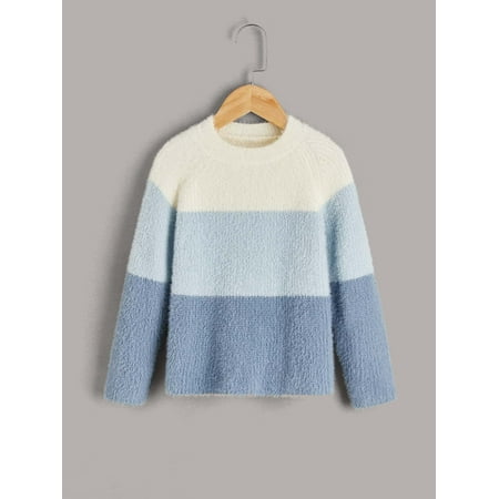Multicolor Toddler Girls Color Block Raglan Sleeve Fuzzy Sweater Casual 2Y S040E
Multicolor Toddler Girls Color Block Raglan Sleeve Fuzzy Sweater Casual 2Y S040E