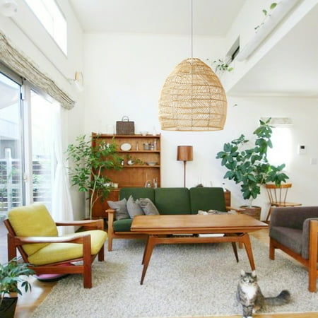 Berylove Rattan Woven Pendant Light Shades Handmade Ceiling Pendant Lighting Chandelier for Kitchen Island 23.4
Berylove Rattan Woven Pendant Light Shades Handmade Ceiling Pendant Lighting Chandelier for Kitchen Island 23.4