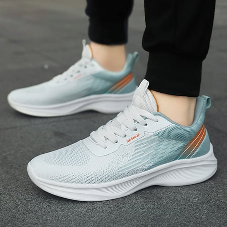 

Yolai Men Sports Shoes Fashionable Color Matching New Pattern Summer Mesh Breathable Casual And Comfortable Lace Up Running Shoes