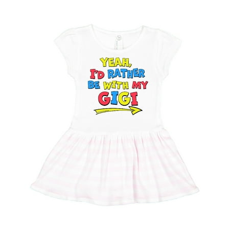Inktastic Yeah I d Rather be with My Gigi in Red Yellow and Blue Gift Toddler Girl Dress
Inktastic Yeah I d Rather be with My Gigi in Red Yellow and Blue Gift Toddler Girl Dress