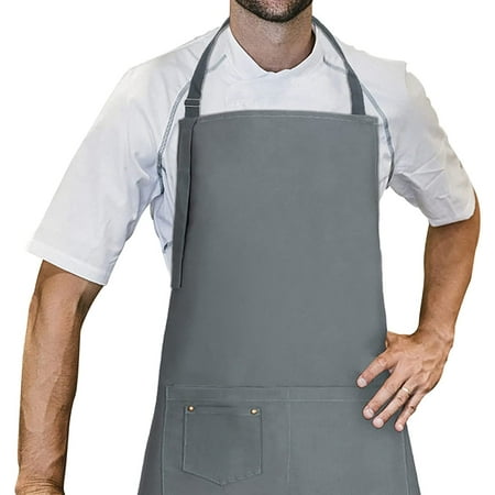 Apron 100% Cotton Kitchen Apron with Adjustable Neck Strap Professional Quality BBQ Apron 70 x 85 cm
Apron 100% Cotton Kitchen Apron with Adjustable Neck Strap Professional Quality BBQ Apron 70 x 85 cm