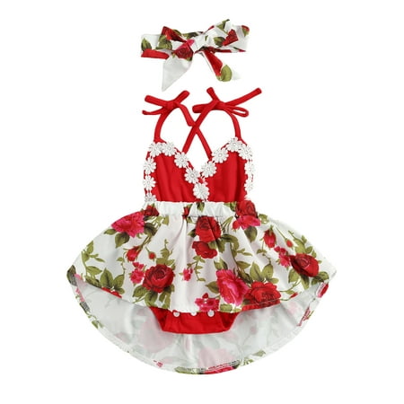 Nokpsedcb 2PCS Newborn Infant Kids Baby Girls Sleeveless Strappy Bodysuit and Hairband Summer Outfits Red 0-6 Months
Nokpsedcb 2PCS Newborn Infant Kids Baby Girls Sleeveless Strappy Bodysuit and Hairband Summer Outfits Red 0-6 Months