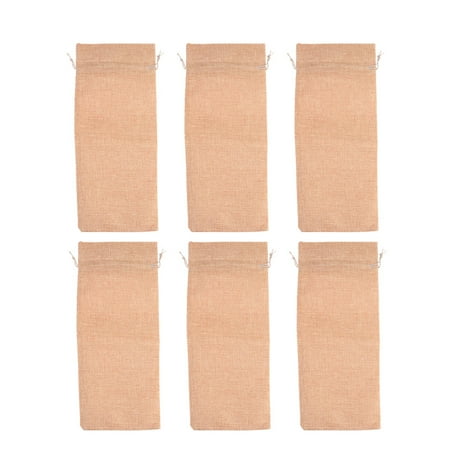 6pcs Dark Beige Wine Bottle Bags Linen Reusable Wine Totes Bottle Wrap Gift Pouches Drawstring Wine Bag
6pcs Dark Beige Wine Bottle Bags Linen Reusable Wine Totes Bottle Wrap Gift Pouches Drawstring Wine Bag