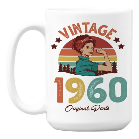 Vintage 1960 feat. a Strong Woman & Retro Sunset Ceramic Coffee & Tea Mug (15oz)
Vintage 1960 feat. a Strong Woman & Retro Sunset Ceramic Coffee & Tea Mug (15oz)