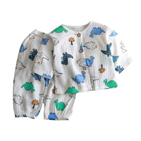 Toddler Boy s Pajama Set Cute Cartoon Print Short Sleeve T-Shirt Pant Homewear Pj s Set 
Toddler Boy s Pajama Set Cute Cartoon Print Short Sleeve T-Shirt Pant Homewear Pj s Set