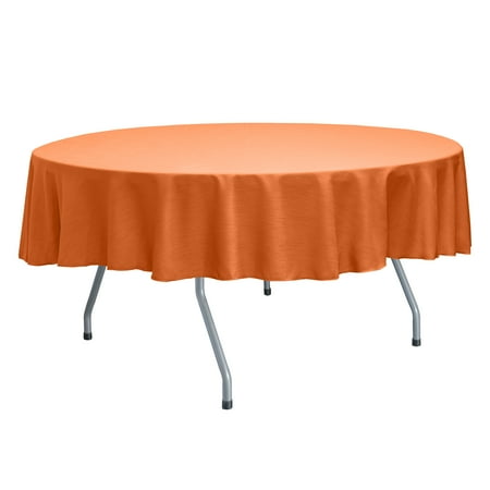 Ultimate Textile (10 Pack) Reversible Shantung Satin - Majestic 60-Inch Round Tablecloth - for Weddings Home Parties and Special Event use Orange
Ultimate Textile (10 Pack) Reversible Shantung Satin - Majestic 60-Inch Round Tablecloth - for Weddings Home Parties and Special Event use Orange
