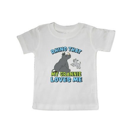 Inktastic Rhino That My Great Grannie Loves Me with Cute Rhinos Gift Baby Boy or Baby Girl T-Shirt
Inktastic Rhino That My Great Grannie Loves Me with Cute Rhinos Gift Baby Boy or Baby Girl T-Shirt