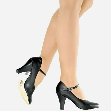 Dance Shoes Character Jazz 2 Heel So Danca CH53 Black 6.0M Adult