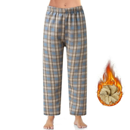 FZM Women s Winter Thick Warm Plaid Pajama Pants Soft Pants Loose Homewear Sleepwear Pants
FZM Women s Winter Thick Warm Plaid Pajama Pants Soft Pants Loose Homewear Sleepwear Pants