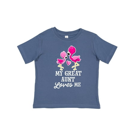 Inktastic My Great Aunt Loves Me with Two Flamingos Gift Toddler Boy or Toddler Girl T-Shirt
Inktastic My Great Aunt Loves Me with Two Flamingos Gift Toddler Boy or Toddler Girl T-Shirt