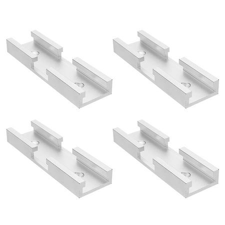 80mm T-track Rail Tool Slides Miter Jig Furniture Slot Connector Woodworking