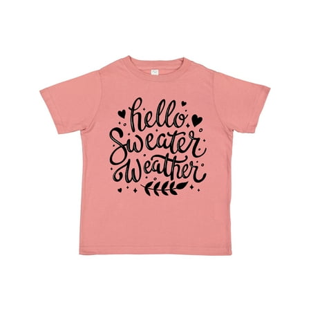 Inktastic Winter Hello Sweater Weather in Black Gift Toddler Boy or Toddler Girl T-Shirt
Inktastic Winter Hello Sweater Weather in Black Gift Toddler Boy or Toddler Girl T-Shirt