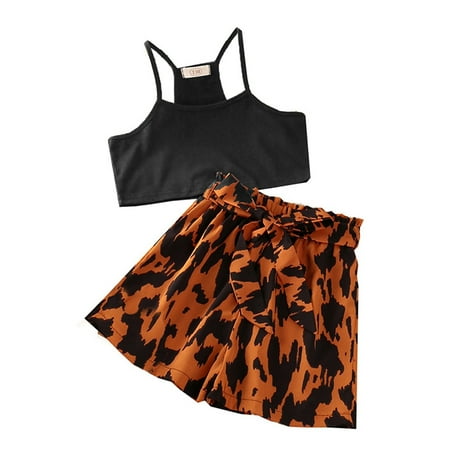 Baby Girls Clothing Sets Leopard Patchwork Printed Sleeveless O-Neck Vest Tops Leopard Bowknot Shorts Pants Summer Outfits Dailywears Comfortable Loose Fittness Sets
Baby Girls Clothing Sets Leopard Patchwork Printed Sleeveless O-Neck Vest Tops Leopard Bowknot Shorts Pants Summer Outfits Dailywears Comfortable Loose Fittness Sets