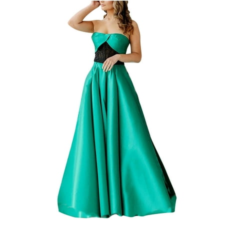 jsaierl Prom Dresses for Women Off the Shoulder Strap Maxi Dress Sexy Swing Patchwork Tunic Flowy Evening Party A Line Dress
jsaierl Prom Dresses for Women Off the Shoulder Strap Maxi Dress Sexy Swing Patchwork Tunic Flowy Evening Party A Line Dress