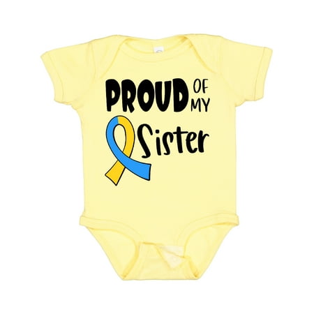 Inktastic Proud of my Sister Down Syndrome Awareness Boys or Girls Baby Bodysuit
Inktastic Proud of my Sister Down Syndrome Awareness Boys or Girls Baby Bodysuit