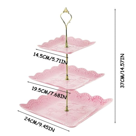 Cake Pan Cake Decorating Kit Three-Tiered Fruit Tray Dried Fruit Tray Dessert Tray Multi-Tiered Cake Stand
Cake Pan Cake Decorating Kit Three-Tiered Fruit Tray Dried Fruit Tray Dessert Tray Multi-Tiered Cake Stand
