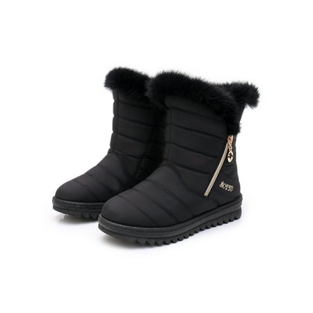 GENILU Womens Warm Faux Fur Lined Winter Snow Boots Waterproof Ankle Boots Outdoor Booties Comfortable Shoes
GENILU Womens Warm Faux Fur Lined Winter Snow Boots Waterproof Ankle Boots Outdoor Booties Comfortable Shoes