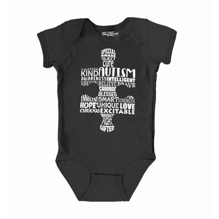 Shop4Ever Puzzle Word Cloud Autism Awareness Baby s Bodysuit Infant Cotton Romper 24 Months Black
Shop4Ever Puzzle Word Cloud Autism Awareness Baby s Bodysuit Infant Cotton Romper 24 Months Black