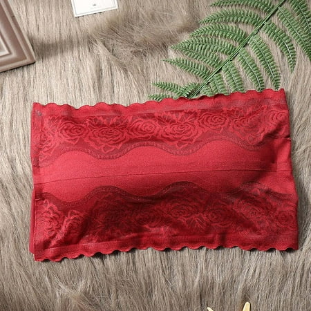 Qianhua Womens Strapless Padded Bra Bandeau Tube Top Women Removable Pad Seamless Tube Tops
Qianhua Womens Strapless Padded Bra Bandeau Tube Top Women Removable Pad Seamless Tube Tops