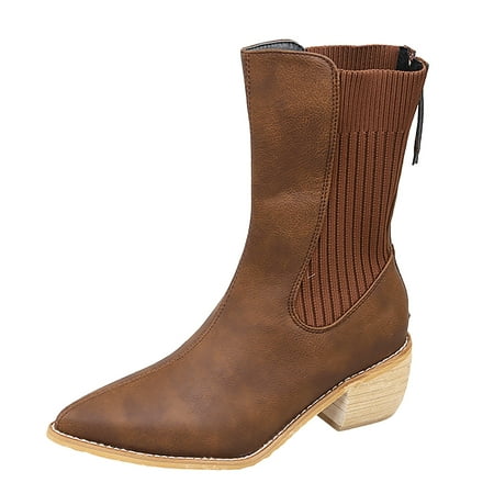 Ki-8Jcud Plus Size Boots Extra Wide Calf Fashion Women Artificial Leather Solid Color Autumn Thick Sole Square Heels Zipper Mid Booties Pointed Toe Shoes Women Wide Calf Boots With Heel Mud Boots Fo
Ki-8Jcud Plus Size Boots Extra Wide Calf Fashion Women Artificial Leather Solid Color Autumn Thick Sole Square Heels Zipper Mid Booties Pointed Toe Shoes Women Wide Calf Boots With Heel Mud Boots Fo