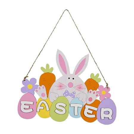 WOXINDA Pendant Pendant Wooden DIY Easter Pendant Card Decoration Letter Bunny Decoration & Hangs
WOXINDA Pendant Pendant Wooden DIY Easter Pendant Card Decoration Letter Bunny Decoration & Hangs