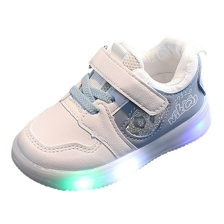 NIUREDLTD Light Up Shoes For Boys Girls Toddler Led Walking Shoes Girls Sneakers Children Baby White Skate Shoes Size 23
NIUREDLTD Light Up Shoes For Boys Girls Toddler Led Walking Shoes Girls Sneakers Children Baby White Skate Shoes Size 23