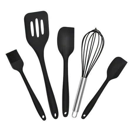 5 Pieces Silicone Cooking Utensils Sets Heat Scratch Resistant Cooking Utensils Non-Stick Kitchen Utensils Kitchen Tools
5 Pieces Silicone Cooking Utensils Sets Heat Scratch Resistant Cooking Utensils Non-Stick Kitchen Utensils Kitchen Tools