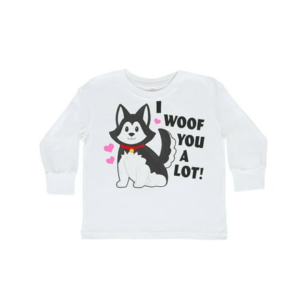 Inktastic I woof you a lot with Husky Dog Illustration Gift Toddler Boy or Toddler Girl Long Sleeve T-Shirt
Inktastic I woof you a lot with Husky Dog Illustration Gift Toddler Boy or Toddler Girl Long Sleeve T-Shirt