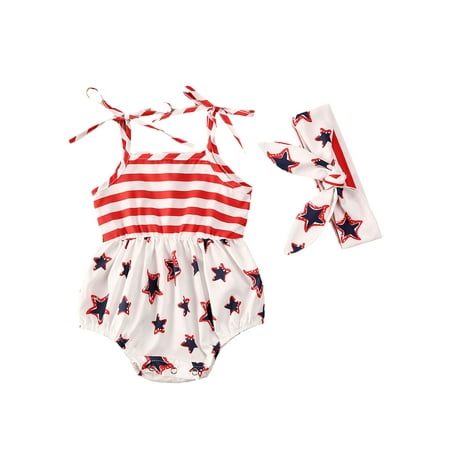 ZIYIXIN Toddler Baby Boy Girl 4th of July Shirt Outfit Stars and Stirpes Short SleeveTops Tees Independence Day Clothes Romper 0-6 Months
ZIYIXIN Toddler Baby Boy Girl 4th of July Shirt Outfit Stars and Stirpes Short SleeveTops Tees Independence Day Clothes Romper 0-6 Months