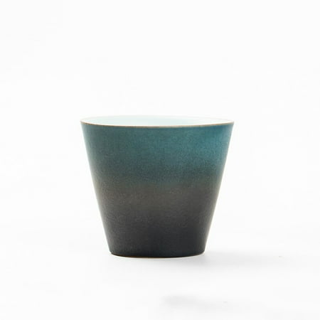 60ml Chinese Retro Ceramic Teacup Chinese Porcelain Small Coffee Cup Tea Set Retro Stoneware Kiln Turned Sea Blue Tea Cup
60ml Chinese Retro Ceramic Teacup Chinese Porcelain Small Coffee Cup Tea Set Retro Stoneware Kiln Turned Sea Blue Tea Cup