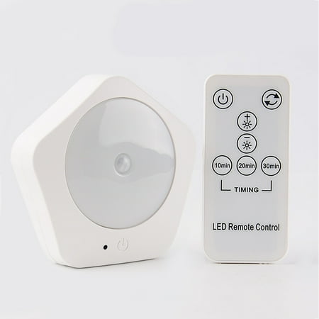 Motion Sensor Timing 16LED Night Light Remote Control Bedside Corridor Wall Lamp With Memory Function Down Adjustable Brightness
Motion Sensor Timing 16LED Night Light Remote Control Bedside Corridor Wall Lamp With Memory Function Down Adjustable Brightness