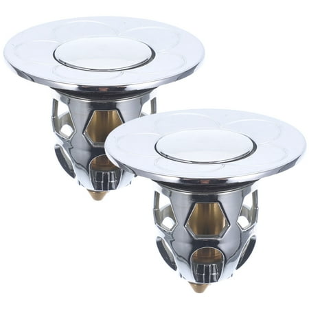 2pcs Bathtub Drain Plug Bathroom Sink Drainer Basin Drain Plug Stopper