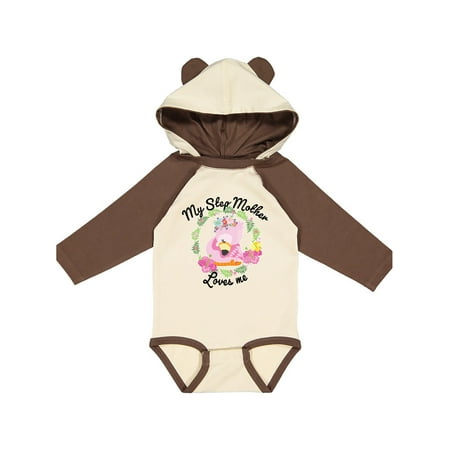 Inktastic Baby Flamingo My Step Mother Loves Me in Flower Wreath Gift Baby Boy or Baby Girl Long Sleeve Bodysuit
Inktastic Baby Flamingo My Step Mother Loves Me in Flower Wreath Gift Baby Boy or Baby Girl Long Sleeve Bodysuit
