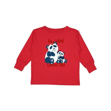 Inktastic My Mimi Loves Me Panda Gift Toddler Boy or Toddler Girl Long Sleeve T-Shirt
Inktastic My Mimi Loves Me Panda Gift Toddler Boy or Toddler Girl Long Sleeve T-Shirt