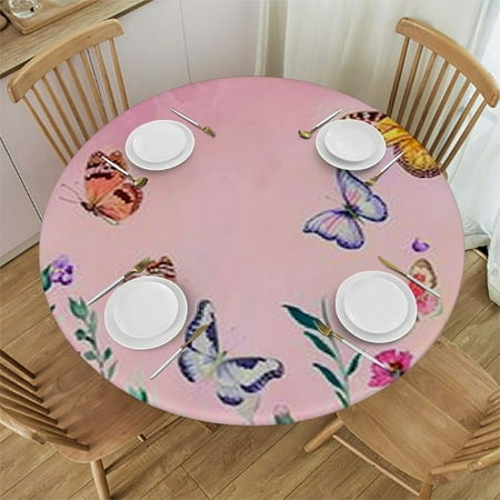 WYYP Pink Butterfly Birthday Tablecloth Butterfly Party Decoration Watercolor Butterfly Table Cover Spring Themed Tablecloth for Girl 31-35
WYYP Pink Butterfly Birthday Tablecloth Butterfly Party Decoration Watercolor Butterfly Table Cover Spring Themed Tablecloth for Girl 31-35