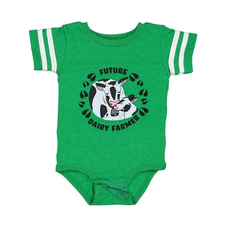 Inktastic Future Dairy Farmer with Cute Black and White Holstein Cows Gift Baby Boy or Baby Girl Bodysuit
Inktastic Future Dairy Farmer with Cute Black and White Holstein Cows Gift Baby Boy or Baby Girl Bodysuit