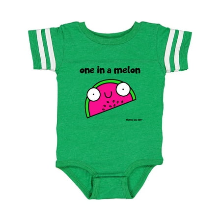 Inktastic One in a melon Gift Baby Boy or Baby Girl Bodysuit