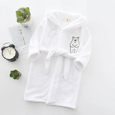 Bessbest New Year Toddler Kids Baby Boys Girls Cartoon Bathrobes Hooded Warm Flannel Nightrobe Sleepwear Cute Warm Pajamas Robe
Bessbest New Year Toddler Kids Baby Boys Girls Cartoon Bathrobes Hooded Warm Flannel Nightrobe Sleepwear Cute Warm Pajamas Robe