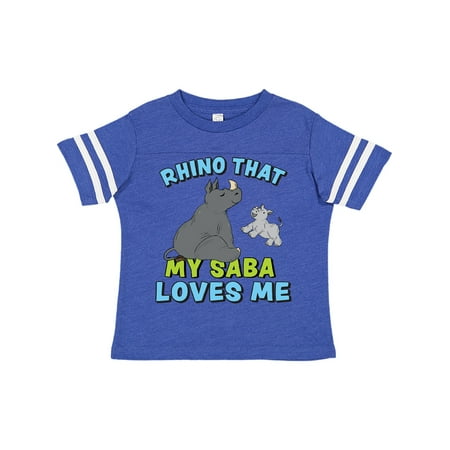 Inktastic Rhino That My Saba Loves Me with Cute Rhinos Gift Toddler Boy or Toddler Girl T-Shirt
Inktastic Rhino That My Saba Loves Me with Cute Rhinos Gift Toddler Boy or Toddler Girl T-Shirt