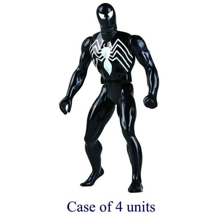 Spider-Man (Black Costume) Secret Wars Marvel Jumbo Action Figure (Case of 4)