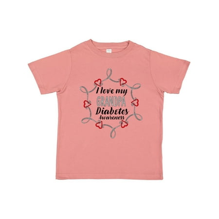 Inktastic I Love My Grandpa Diabetes Awareness Gift Toddler Boy or Toddler Girl T-Shirt
Inktastic I Love My Grandpa Diabetes Awareness Gift Toddler Boy or Toddler Girl T-Shirt