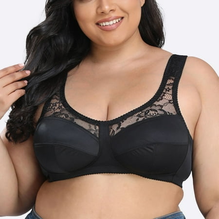 Ladies Non Wired Non Padded Bra Comfort Sleep Plus Size Full Support Lace Sheer
Ladies Non Wired Non Padded Bra Comfort Sleep Plus Size Full Support Lace Sheer